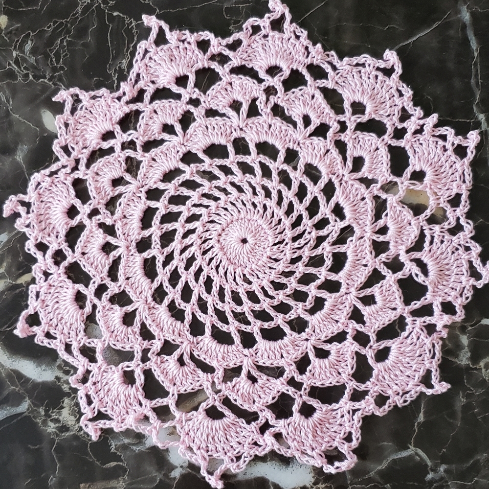 Pink Doily
